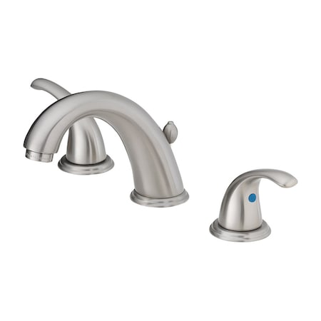 Oakbrook Collection OakBrook Brushed Nickel Widespread Bathroom Sink Faucet 6in. - 12 in. 67364W-6104